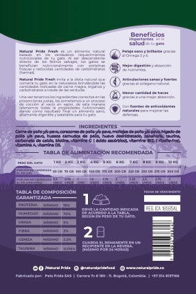 Muestra Pavo & Pollo - Alimento fresh para gato (220g)