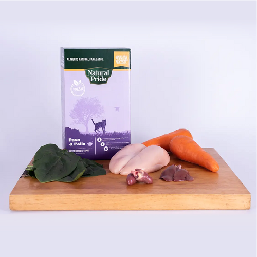 Alimento para gato de pavo y pollo Natural Pride 2.8kg