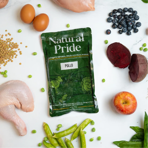 Alimento fresh para perro de pollo Natural Pride 1kg